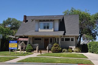 Benson Dillon Billinghurst House Historic house in Nevada, United States