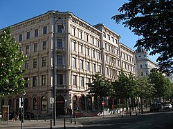 Byggnaden av ministeriet för de väpnade styrkorna i Österrike (Babenberger street, 5)