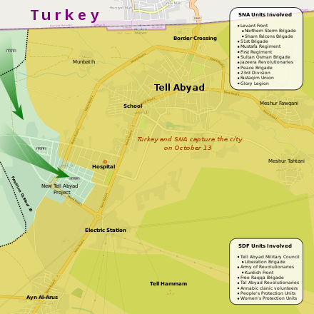 2019 turkish offensive into north eastern syria wikiwand