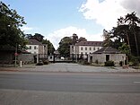 Color photo of U.S. Armed Forces Headquarters Berlin Command compound