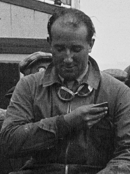 Bernard Rubin at the 1928 24 Hours of Le Mans (cropped)