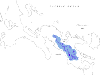 Catchment area of ​​the Bicol