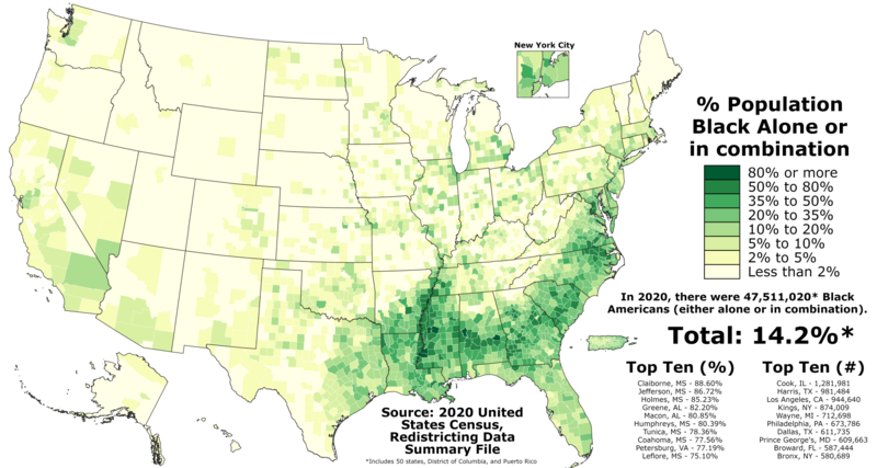 File:Black Americans by county.png