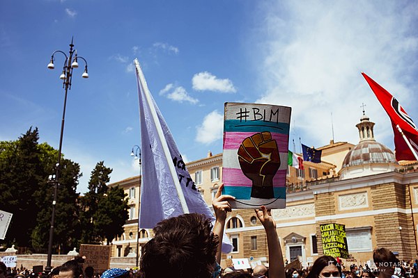 Image: Black Lives Matter, Rome