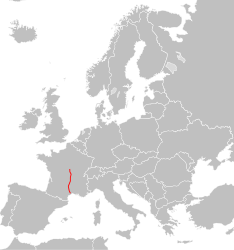 Blank map of Europe cropped - E11.svg
