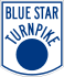 Маркер платной дороги Blue Star Turnpike
