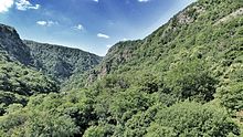 Blick ins Bodetal bei Thale