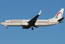 Boeing 737-800 der Royal Air Maroc