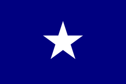 Bonnie Blue flag of the Confederate States of America.svg