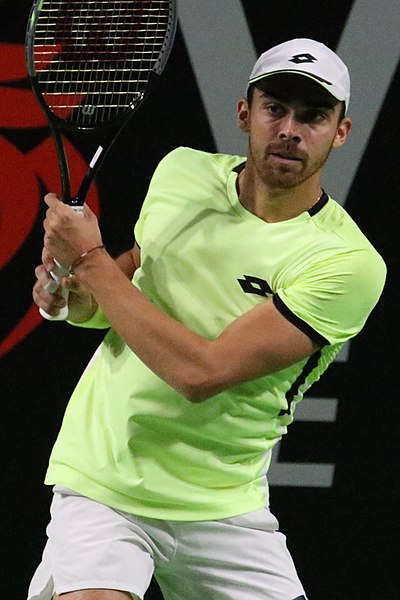 Benjamin Bonzi at the 2021 Internationaux de Tennis de Vendée