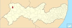 Location in Pernambuco