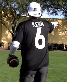 Kern at the 2020 Pro Bowl Brett Kern.png