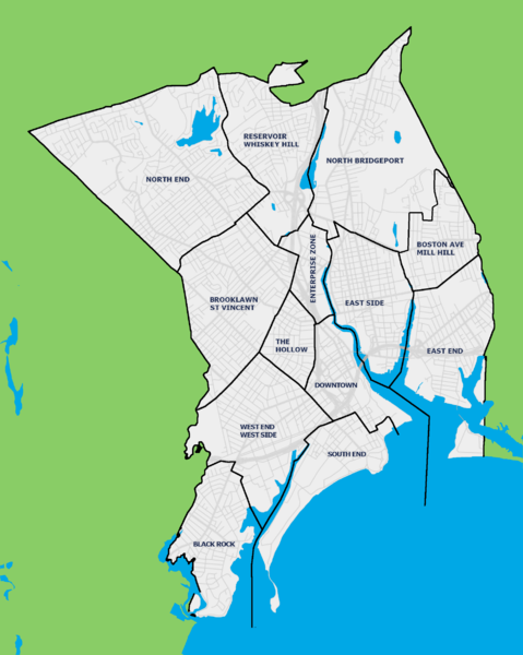 File:Bridgeport neighborhood map with labels.png