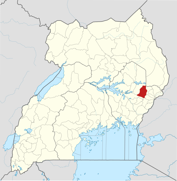 File:Bukedea District in Uganda.svg