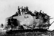 German A7V Siegfried, later scrapped by the Entente in 1919 Bundesarchiv Bild 146-1974-050-12, Westfront, deutscher Panzer A7V.jpg