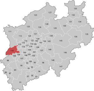 <span class="mw-page-title-main">Viersen (electoral district)</span> Federal electoral district of Germany