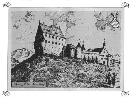 Burg Staufen, Oberstaufen, 1635