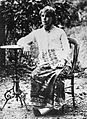 Mrs. Mertens in sarong and kabaja, Java (c. 1888)