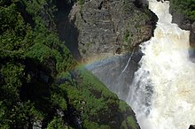 Canyon Sainte-Anne on Sainte-Anne-du-Nord River