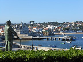 Вид на Кашкайш со стороны порта (2011)