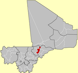 Quartier de Mopti - Localisation