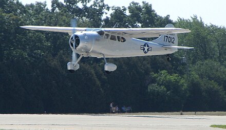 Cessna LC-126C landing