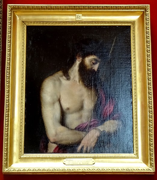 File:Chantilly (60), musée Condé, Tiziano Vecelli dit Le Titien, Ecce homo ou Le Christ au roseau.jpg