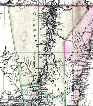 "Glocester County" in 1777 Charlotte County 1777.png