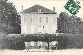 L'ancienne demeure des Sandier, grande famille vénissiane. Elle était située dans l'actuel parc Louis Dupic.
