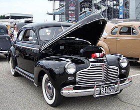 Иллюстративное изображение предмета Chevrolet Deluxe (1941-1942)