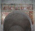 affreschi del 1499 sull'arco della navata centrale