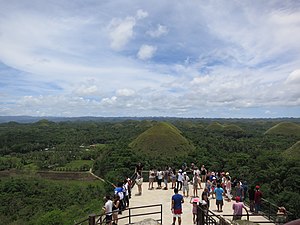 Chocolate Hills and tourists.jpg