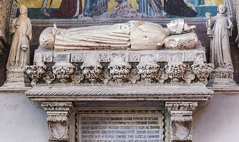 File:Choir of Santi Giovanni e Paolo (Venice) - Monument to doge Michele Morosini - Close-up.jpg