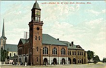 Previous City Hall built in 1885 City Hall 1885.jpg