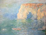 Claude Monet Étretat, la Manneporte, reflexões sobre a água 15092012413.jpg