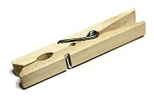 Sprung, wooden clothespin Clothespin-0157e3.jpg