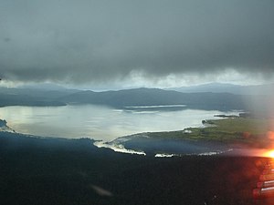 Photo of a cloud base taken above the island of Sulawesi, Indonesia, in 2005 Cloud base.jpg