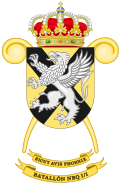 Coat of Arms of the 1st-1 NBC-Defense Battalion (BNBQ I/1)