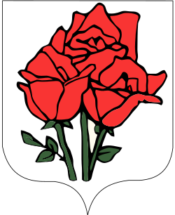 Coat of arms of Republic of Rose Island.svg