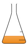 Erlenmeyer Flask: Flat-bottomed, conical laboratory glassware