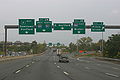 Connecticut Route 2 entering Hartford