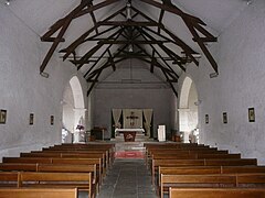 La nef de l'église Saint-Michel.