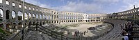 Deutsch: Kroatien, Pula, Amphitheater English: Croatia, Pula, Amphitheatre used on 13 pages in 12 wikis