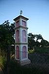 Cultural monument Wayside shrines in garden Dešov 121 in Dešov, Třebíč District.JPG