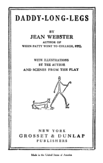 <i>Daddy-Long-Legs</i> (novel) novel 1912