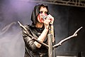 * Nomination: The German black metal band Daemonesq at the Metal Frenzy Open Air 2022 in Gardelegen/Germany. By User:S. Bollmann --Achim Raschka 05:13, 9 April 2023 (UTC) * Review Good sharpness but the highlights appear burnt; can anything be done about that?--Peulle 06:58, 13 April 2023 (UTC)