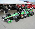 Danica Patrick's car, day 7 of practice, Indianapolis Motor Speedway.
