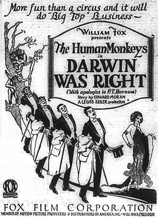 <i>Darwin Was Right</i> 1924 film directed by Lewis Seiler