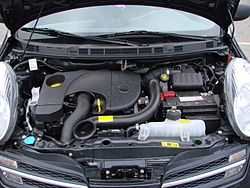 Dieselmotor Nissan Micra.JPG