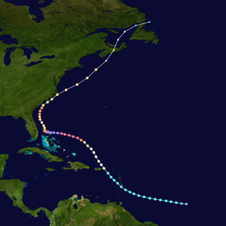 <span class="mw-page-title-main">Meteorological history of Hurricane Dorian</span>